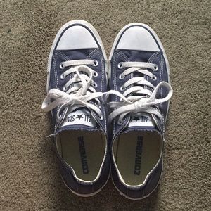 Navy Converse